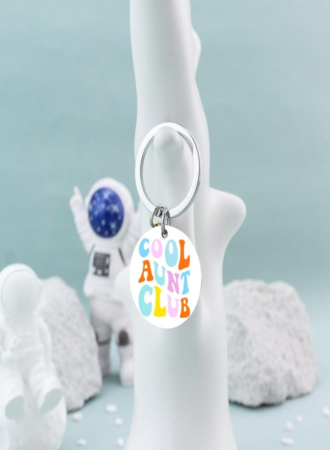 AOBIURV Aunt Gifts From Niece Cute Keychain Present For Best Aunt Auntie Gift Ideas Aunts Gift From Nephew Auntie Mothers Day Birthday Cool Aunts Club Keyring Christmas Gifts For Women - Image 5